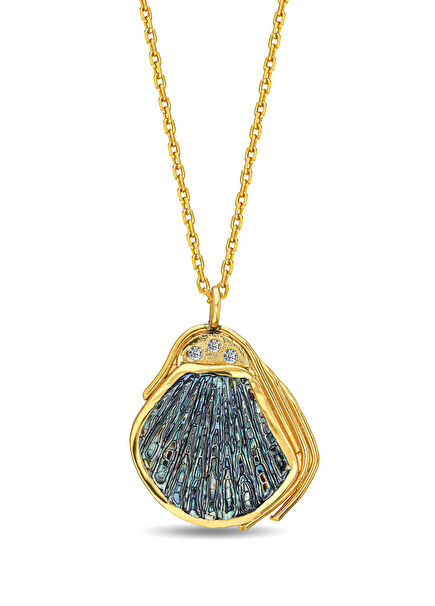 The Shell Women's Gold Plated Silver Necklace